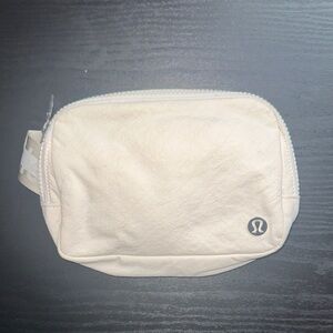 Lululemon Cream Pouch